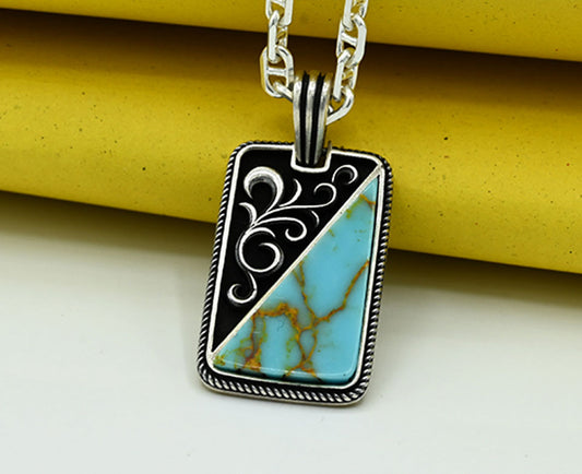 Classic Two-Toned Vintage Pendant