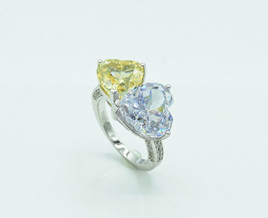 Couple Silver Ladies' Ring