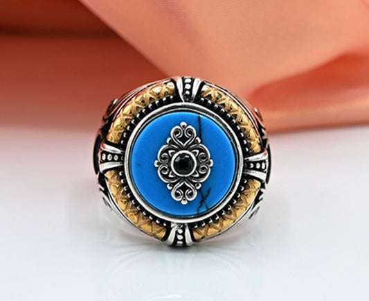 Aventurine Turkish Gents Ring