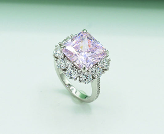 Garnet & Zircon Ladies Ring