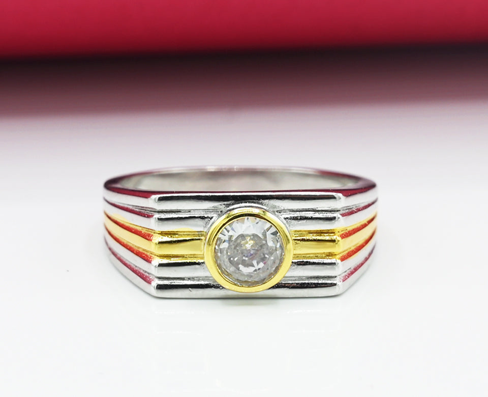 Gents Zirconia Ring