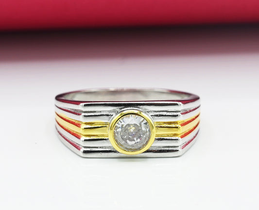 Gents Zirconia Ring