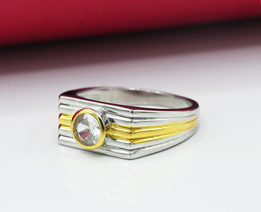 Gents Zirconia Ring