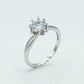 Enlightened Moissanite Ring