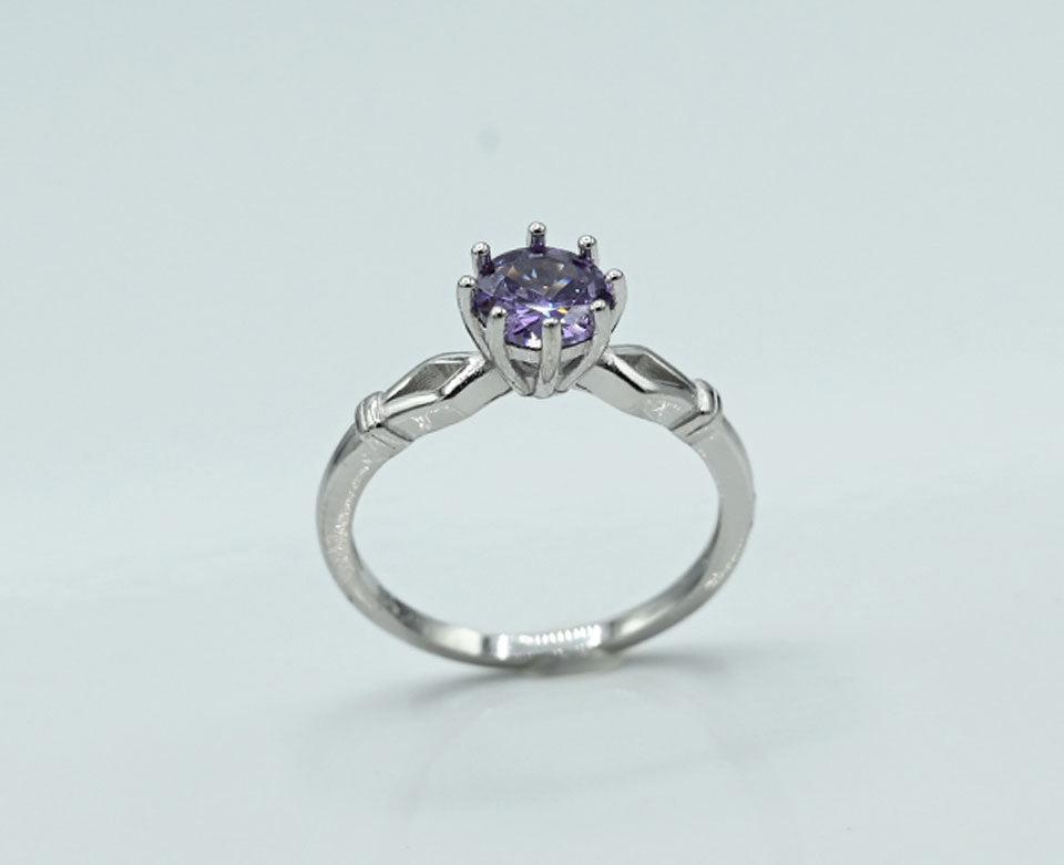 The wisdom stone of sapphire ring Silver 925