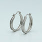 Shimmering Zircon Ladies Earrings