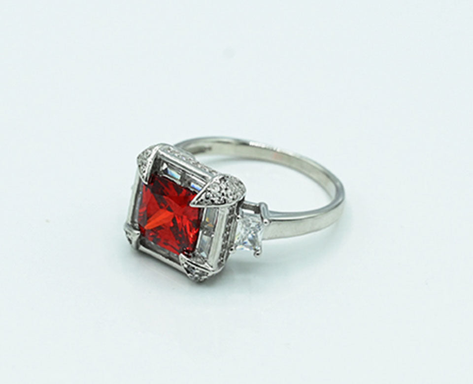 Tourmaline & Zircon Ring