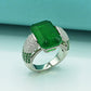 Green Oasis Ladies Ring