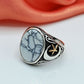 Sapphire Turkish Gents Ring