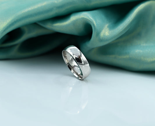 Gents Band Silver 925 gents band  Rhodium plate