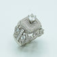Diamond-Style Zircon Ring