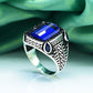 Chalcedony Turkish Gents Ring