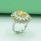 Citrine Sunlight Ladies Ring