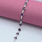 Turkish 925 Silver Colored Stone Bracelet