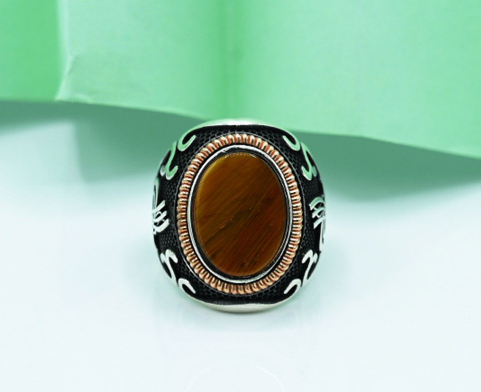 Carnelian Bold Turkish Gents Ring