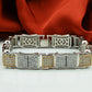 Two-Colored Gents Bracelet