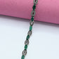 Turkish 925 Silver Multi-Colored Stone Bracelet