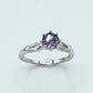 The wisdom stone of sapphire ring Silver 925