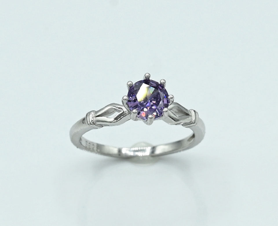 The wisdom stone of sapphire ring Silver 925
