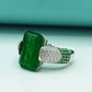 Green Oasis Ladies Ring