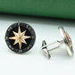Compass Style Elegant Cufflinks