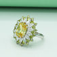 Citrine Sunlight Ladies Ring