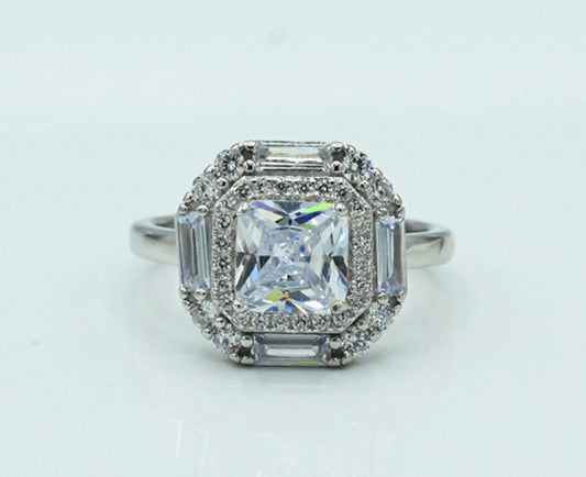 Tourmaline & Zircon Ladies Ring