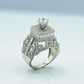 Diamond-Style Zircon Ring