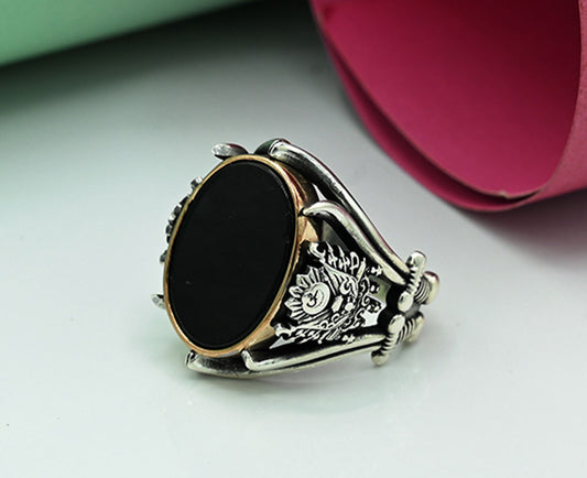 Artistic Turkish style Heritage Gents Ring