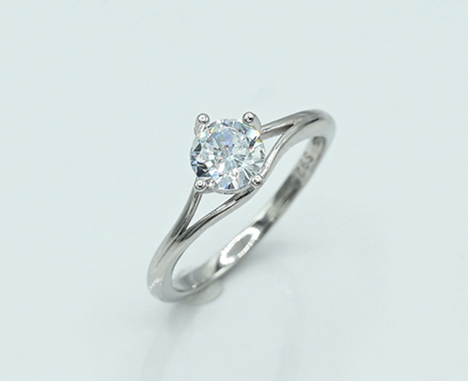 Magnificent Moissanite Ladies Ring
