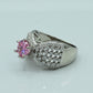 Garnet & Zircon Center Ring