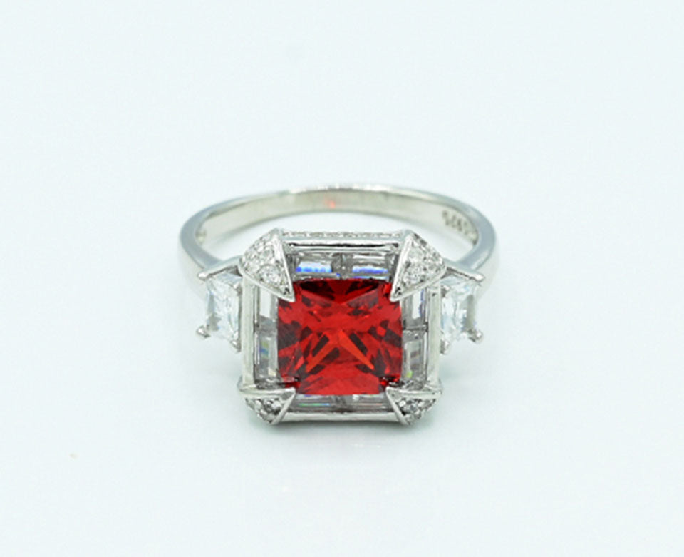 Tourmaline & Zircon Ring