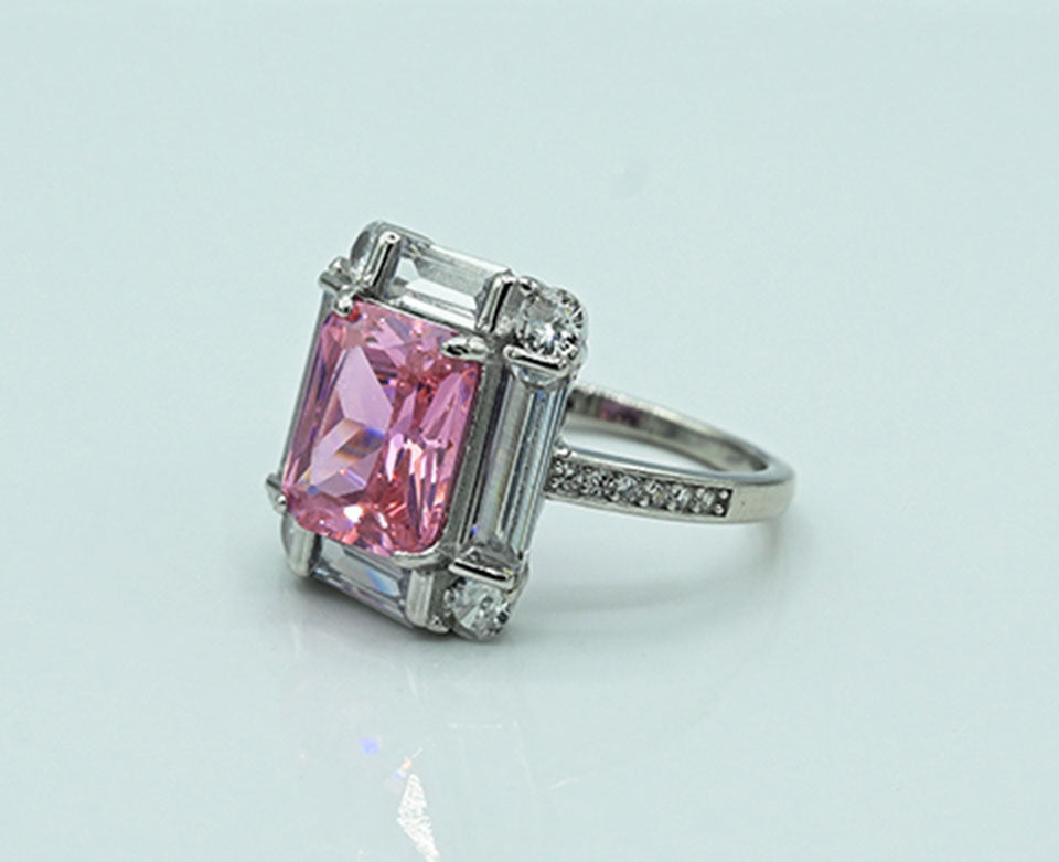 Topaz & Zircon Ring