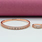 Rose Gold Sterling Bracelet