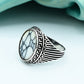 Black Oval Turkish Gents Ring