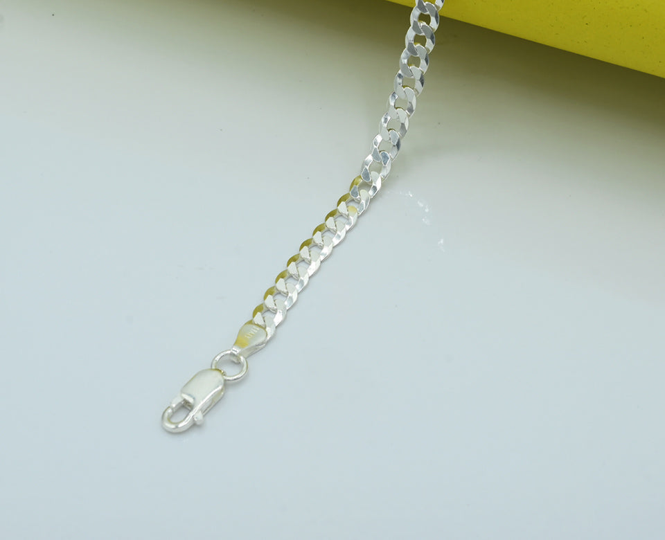 Gents Famous Style Bracelet Silver 925