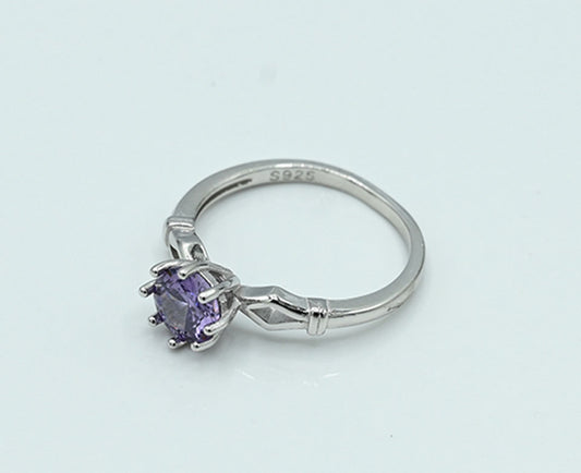 The wisdom stone of sapphire ring Silver 925