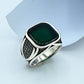 Black Beauty Turkish Gents Ring (Premium)