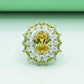 Citrine Sunlight Ladies Ring