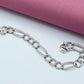 Sterling 925 Rhodium-Plated Zircon Bracelet