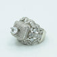 Diamond-Style Zircon Ring