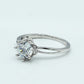Enlightened Moissanite Ring