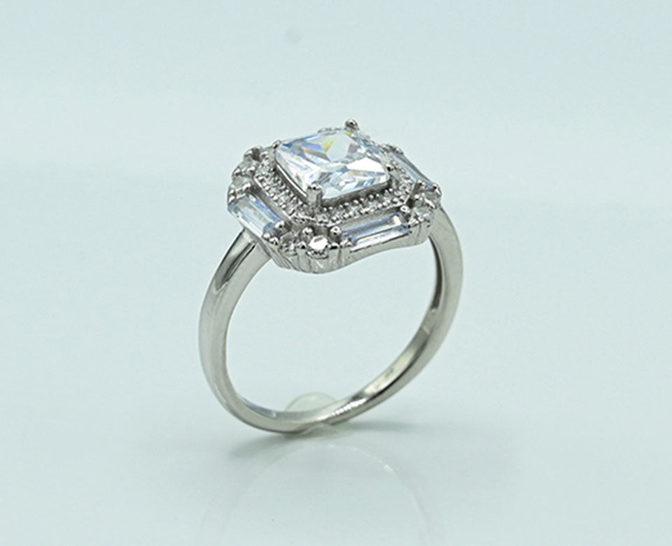 Tourmaline & Zircon Ladies Ring