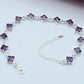 Turkish 925 Silver Colored Stone Bracelet