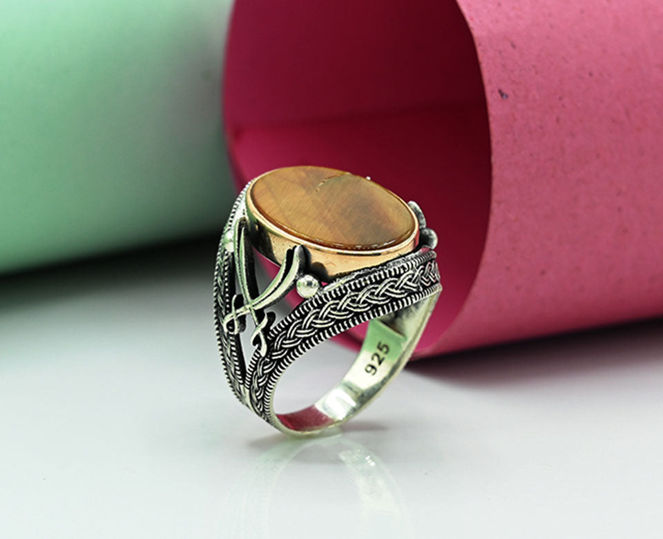 Elegant Turkish style Gents Ring