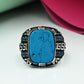 Turquoise Turkish style Gents Ring