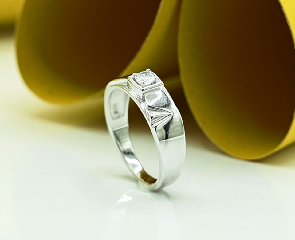 Italian Elegance Gents Ring