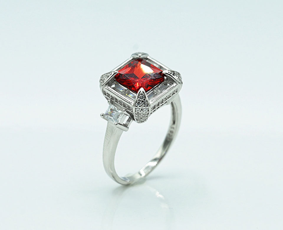 Tourmaline & Zircon Ring