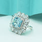 Tourmaline & Zircon Charm Ring