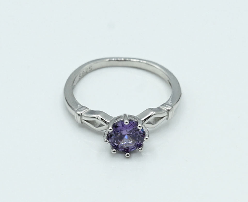 The wisdom stone of sapphire ring Silver 925
